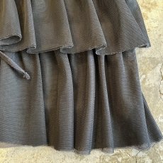 画像10: FRILL LINE TIERED DESIGN TULLE VEST / Ladies M (10)