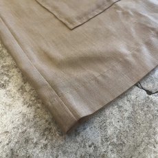 画像3: 4 POCKET NO COLLAR DESIGN SHEER S/S SHIRT / Ladies M (3)