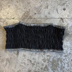 画像11: METALLIC COLOR GATHER DESIGN BUSTIER / Ladies S~FREE(M) (11)