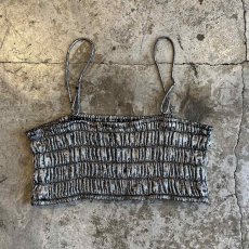 画像2: METALLIC COLOR GATHER DESIGN BUSTIER / Ladies S~FREE(M) (2)
