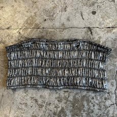 画像9: METALLIC COLOR GATHER DESIGN BUSTIER / Ladies S~FREE(M) (9)