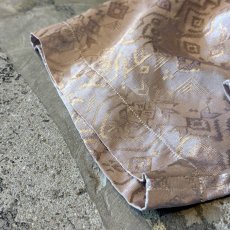 画像7: ALL OVER ARTISTIC PATTERN OPEN COLLAR S/S SHIRT / Mens L (7)
