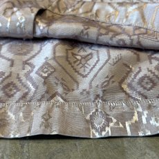 画像8: ALL OVER ARTISTIC PATTERN OPEN COLLAR S/S SHIRT / Mens L (8)