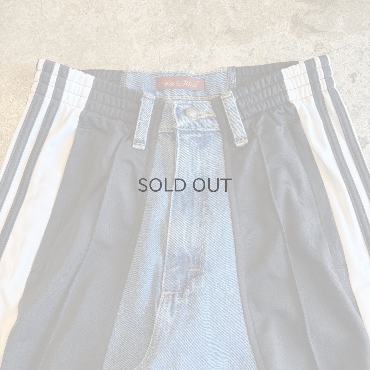 画像5: 【Wiz&Witch】"UNITED" SPORTY DENIM PANTS / OS (5)