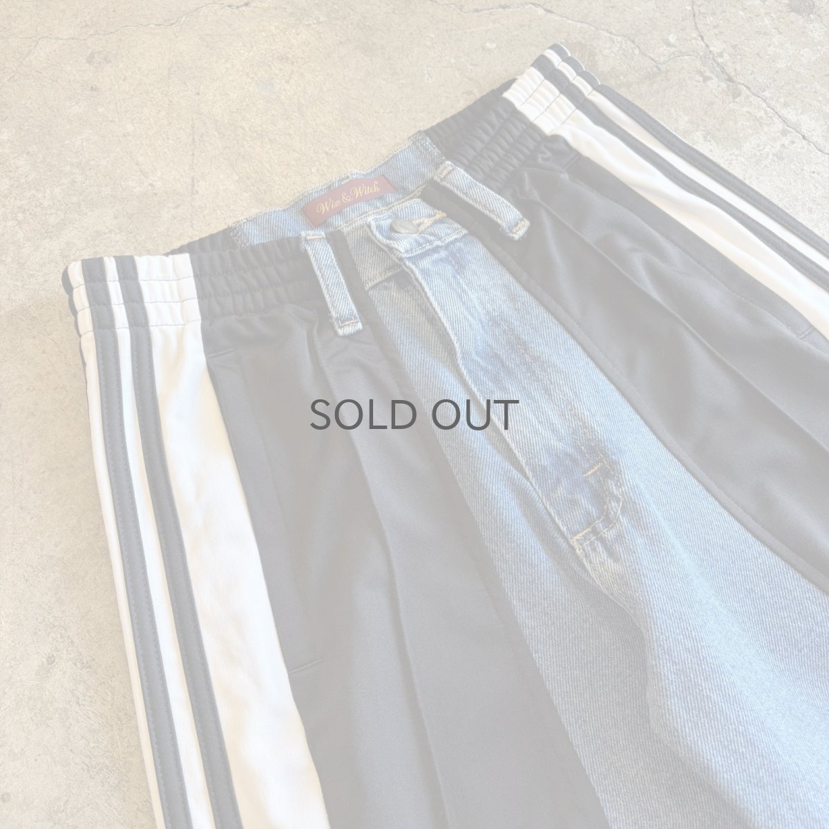 画像3: 【Wiz&Witch】"UNITED" SPORTY DENIM PANTS / OS (3)