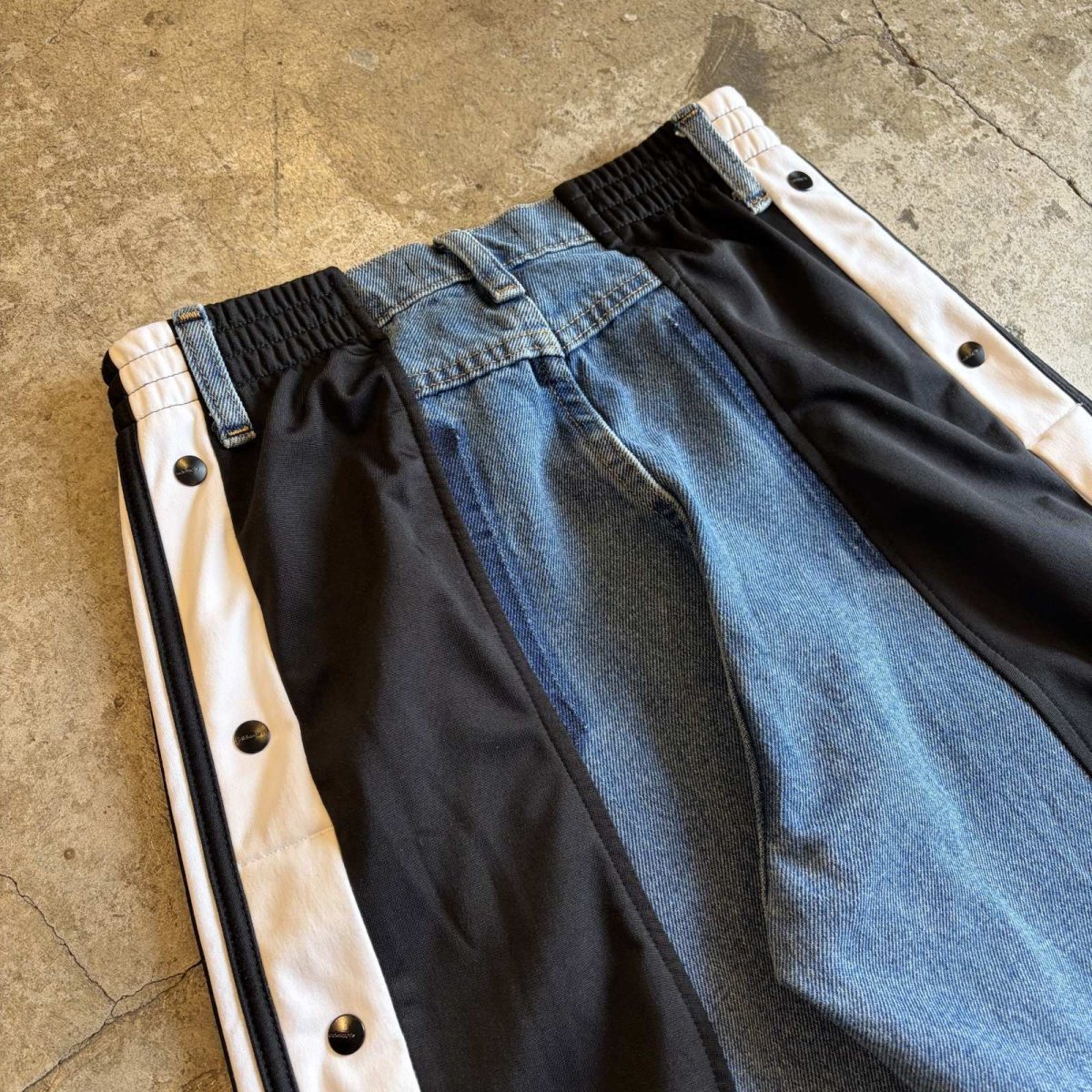画像9: 【Wiz&Witch】"UNITED" SPORTY DENIM PANTS / OS (9)
