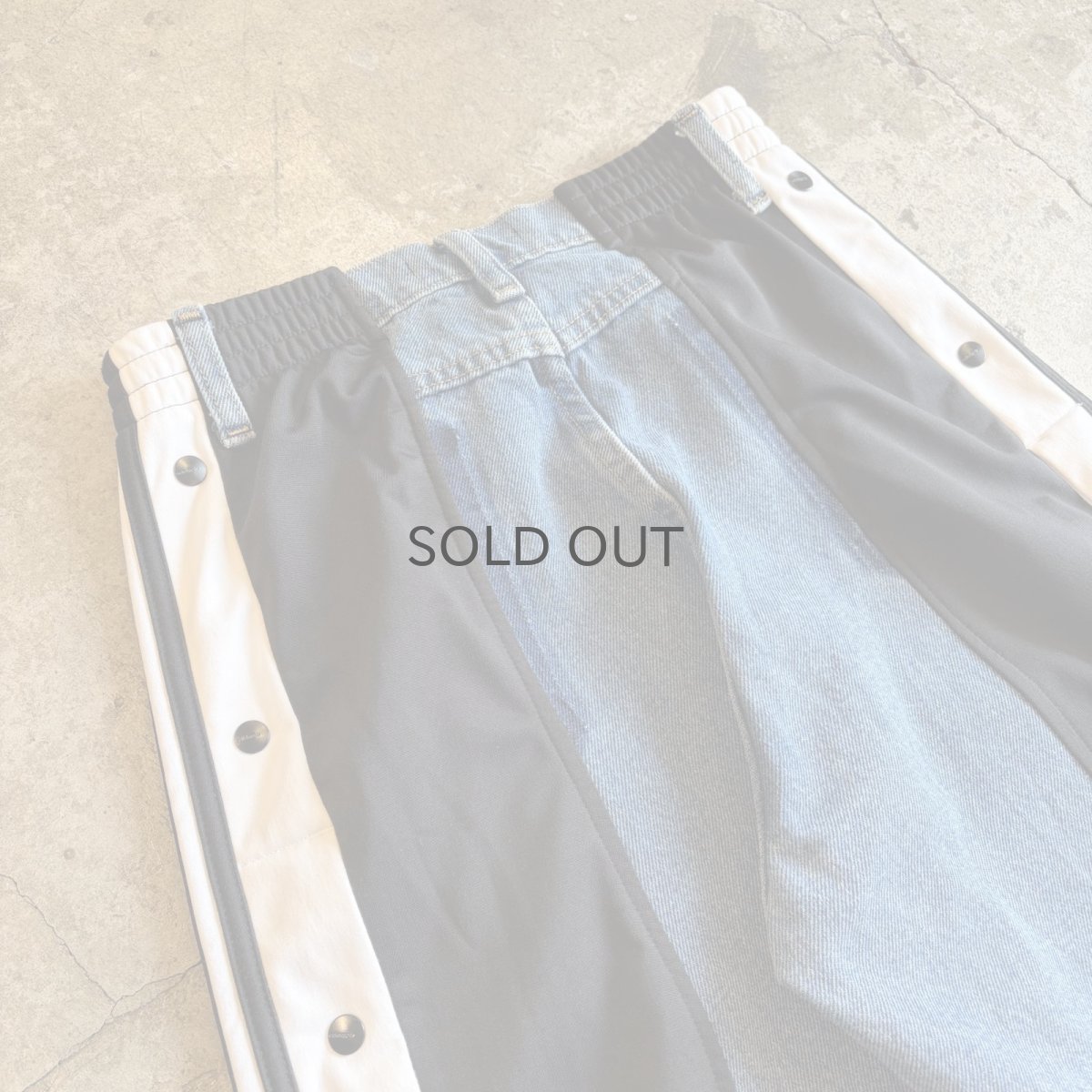 画像9: 【Wiz&Witch】"UNITED" SPORTY DENIM PANTS / OS (9)