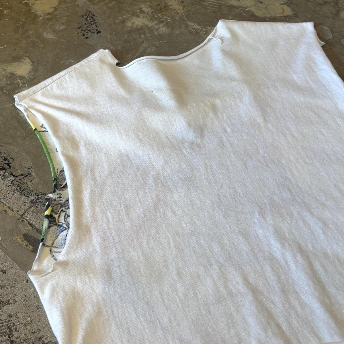 画像9: "LOONEY TUNES" TAZMANIANDEVIL PRINTED CRASH DAMAGE N/S TEE / Mens L (9)