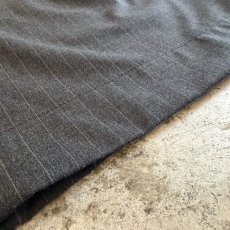 画像10: 【WONDERGROUND】PINSTRIPE PATTERN WIDE SLACKS / GREY / OS (10)