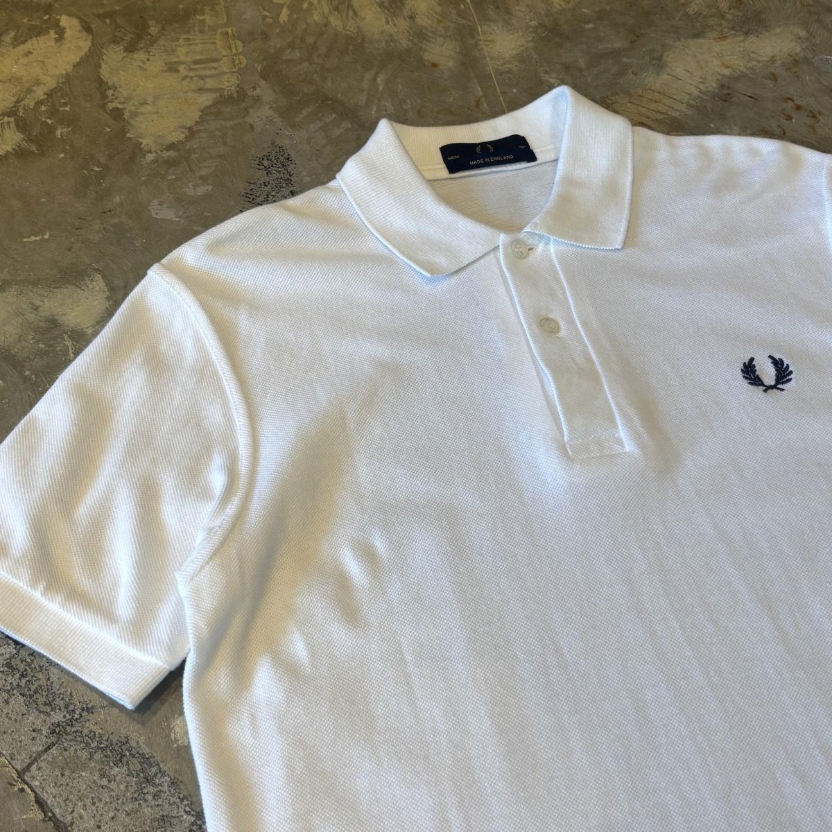 画像3: 【FRED PERRY】LOGO EMBROIDERY S/S POLO SHIRT / Mens M (3)