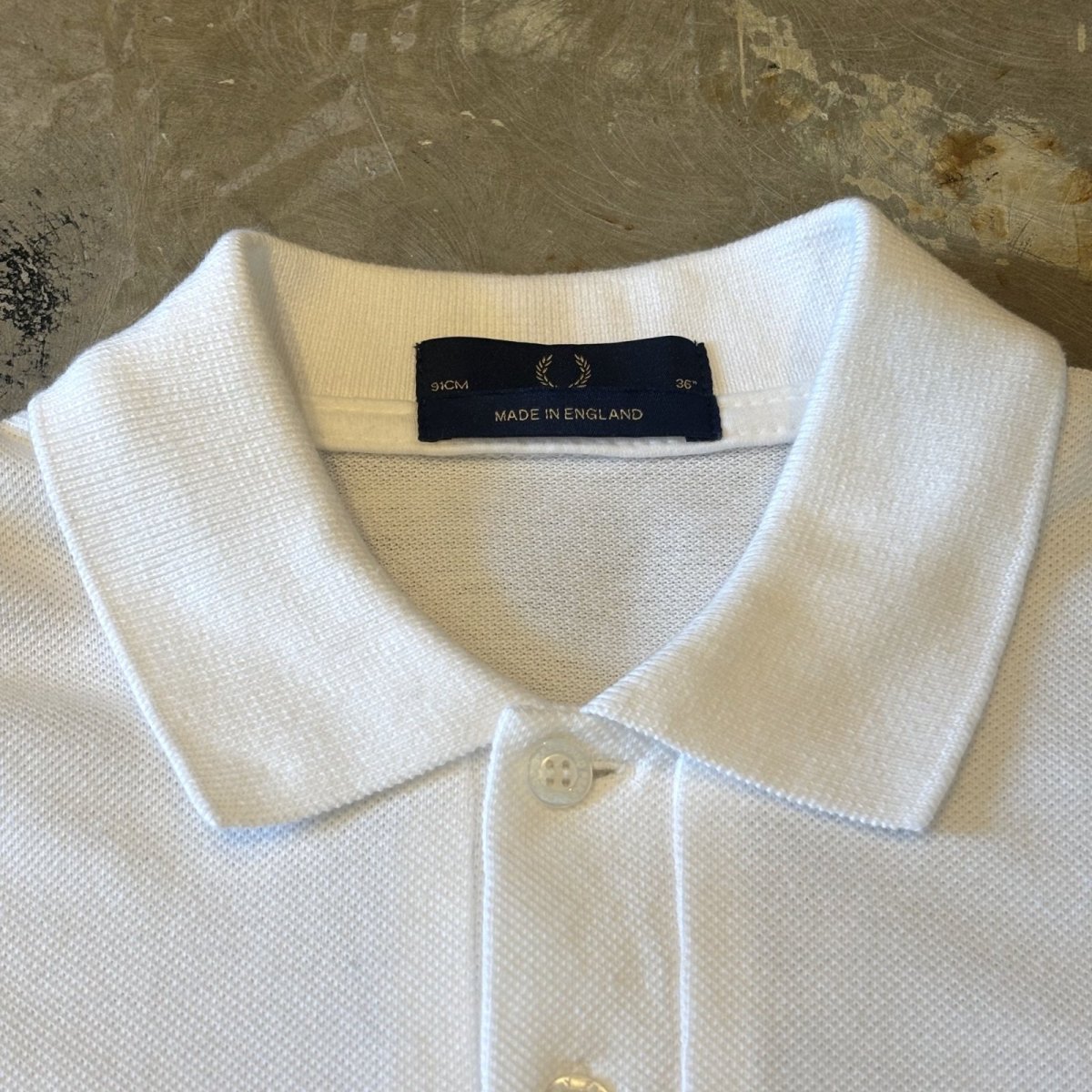 画像10: 【FRED PERRY】LOGO EMBROIDERY S/S POLO SHIRT / Mens M (10)