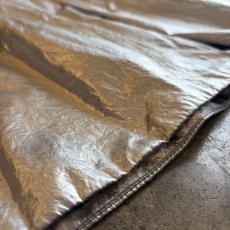 画像10: METALLIC SILVER COLOR FLARE DESIGN LONG SKIRT / W27~W29 (10)