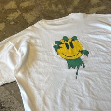 画像9: BOTH SIDE SMILY ART PRINTED S/S TEE / Mens L (9)