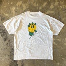 画像2: BOTH SIDE SMILY ART PRINTED S/S TEE / Mens L (2)