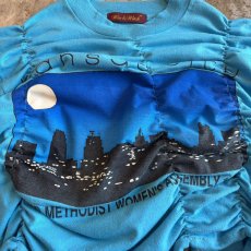 画像4: 【Wiz&Witch】"WEIRD" ONE-OFF SHIRRING TEE / OS (4)