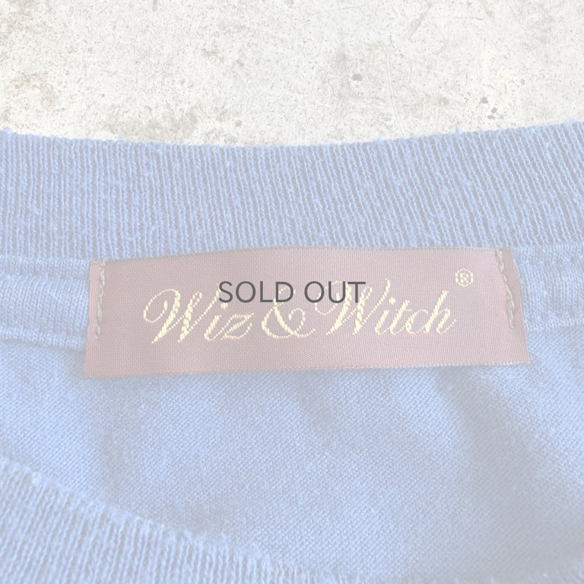 画像10: 【Wiz&Witch】"WEIRD" ONE-OFF SHIRRING TEE / OS (10)