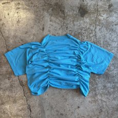 画像2: 【Wiz&Witch】"WEIRD" ONE-OFF SHIRRING TEE / OS (2)