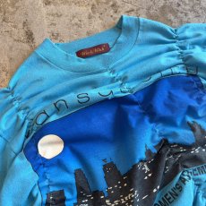 画像3: 【Wiz&Witch】"WEIRD" ONE-OFF SHIRRING TEE / OS (3)