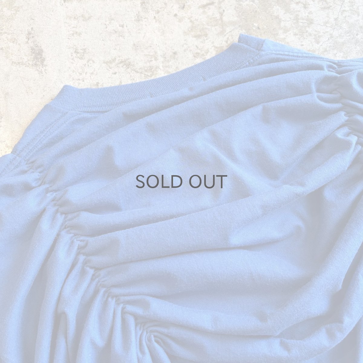 画像7: 【Wiz&Witch】"WEIRD" ONE-OFF SHIRRING TEE / OS (7)