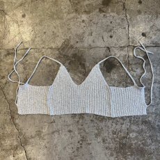 画像9: BACK RIBBON SEQUINS EMBROIDERY 2 WAY DESIGN CAMISOLE / Ladies S~M (9)