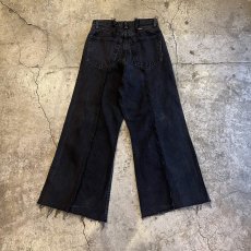 画像2: 【Wiz&Witch】 "TWINS" WIDE DENIM PANTS / W29 (2)