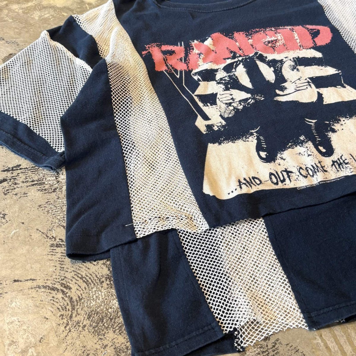 画像5: 【Wiz&Witch】"UNITED" FUTURE ROCK TEE / OS (5)