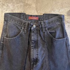 画像6: 【Wiz&Witch】 "TWINS" WIDE DENIM PANTS / W29 (6)