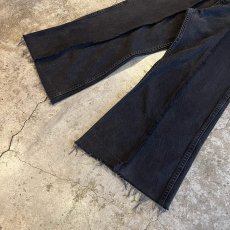 画像4: 【Wiz&Witch】 "TWINS" WIDE DENIM PANTS / W29 (4)