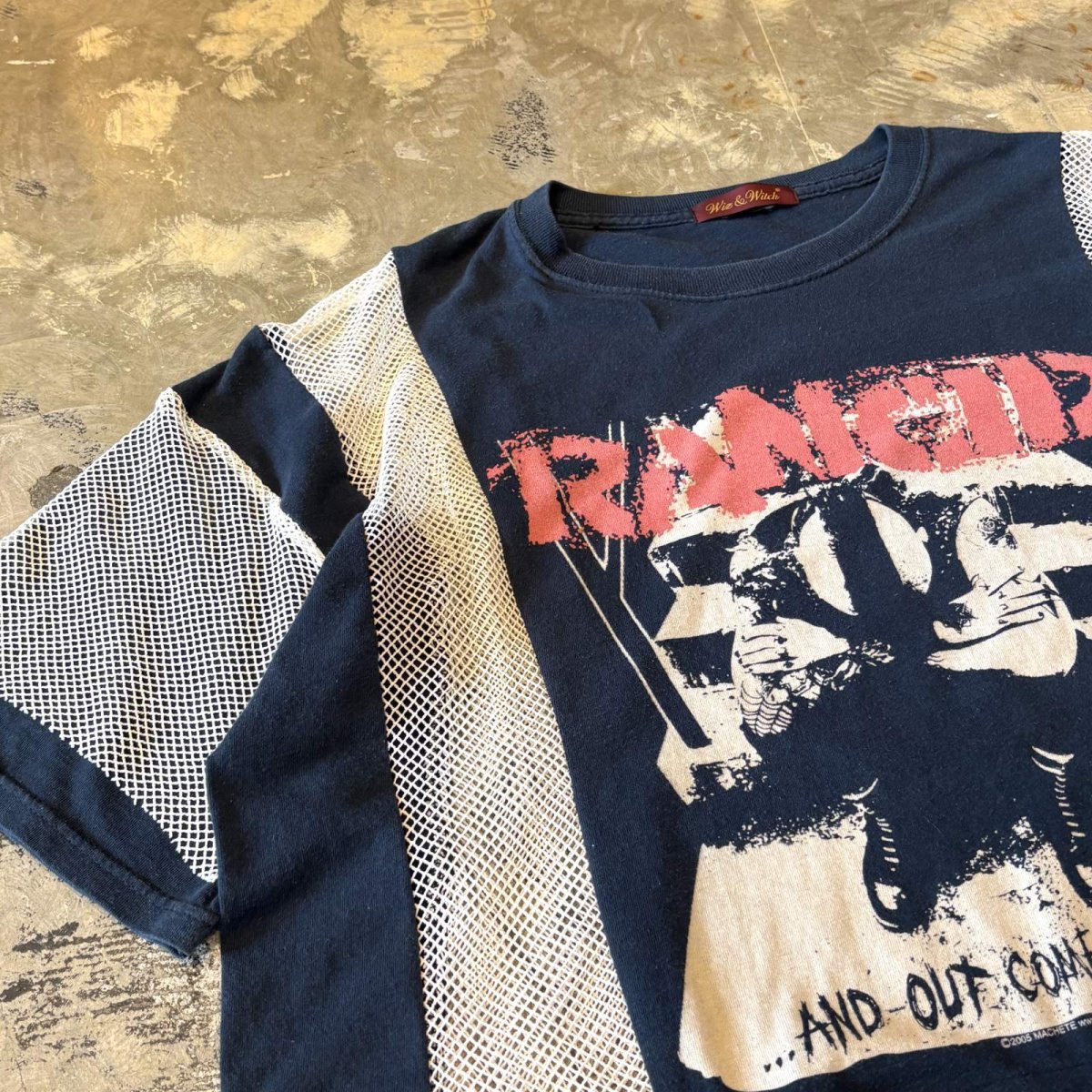 画像3: 【Wiz&Witch】"UNITED" FUTURE ROCK TEE / OS (3)