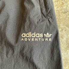 画像10: 【adidas】BLACK COLOR FISH TAIL DESIGN NYLON SKIRT / FREE (10)
