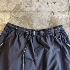 画像5: 【adidas】BLACK COLOR FISH TAIL DESIGN NYLON SKIRT / FREE (5)