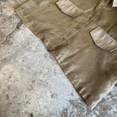 画像4: DOUBLE FLAP DESIGN SHEER SHORT L/S SHIRT / Ladies M (4)