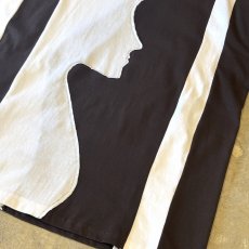 画像6: BICOLOR FACE SHAPE SWITCHED S/S TEE / Mens XL (6)