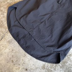 画像4: 【adidas】BLACK COLOR FISH TAIL DESIGN NYLON SKIRT / FREE (4)