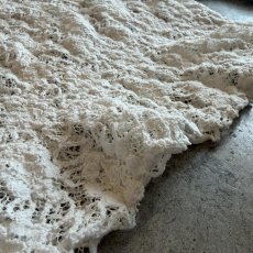 画像10: ALL OVER LACE WRIST FLARE DESIGN L/S TOPS / Ladies M (10)