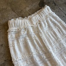画像3: DRAWERS DESIGN LACE FLARE PANTS / W23~W33 (3)