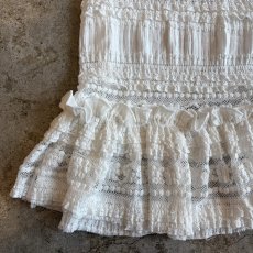 画像5: DRAWERS DESIGN LACE FLARE PANTS / W23~W33 (5)