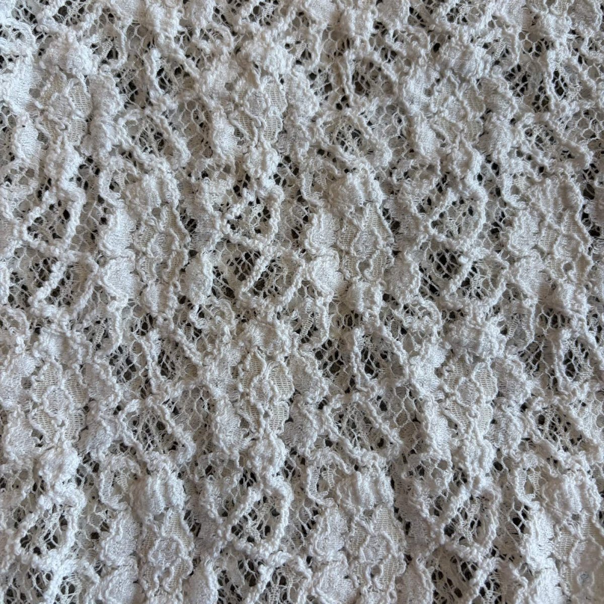 画像4: ALL OVER LACE WRIST FLARE DESIGN L/S TOPS / Ladies M (4)