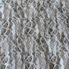 画像4: ALL OVER LACE WRIST FLARE DESIGN L/S TOPS / Ladies M (4)