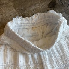 画像8: DRAWERS DESIGN LACE FLARE PANTS / W23~W33 (8)
