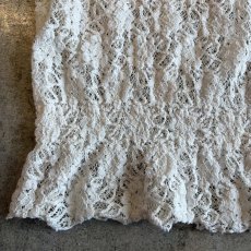 画像6: ALL OVER LACE WRIST FLARE DESIGN L/S TOPS / Ladies M (6)