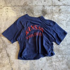 画像1: 【Wiz&Witch】"WEIRD" ONE-OFF SHIRRING TEE / OS (1)