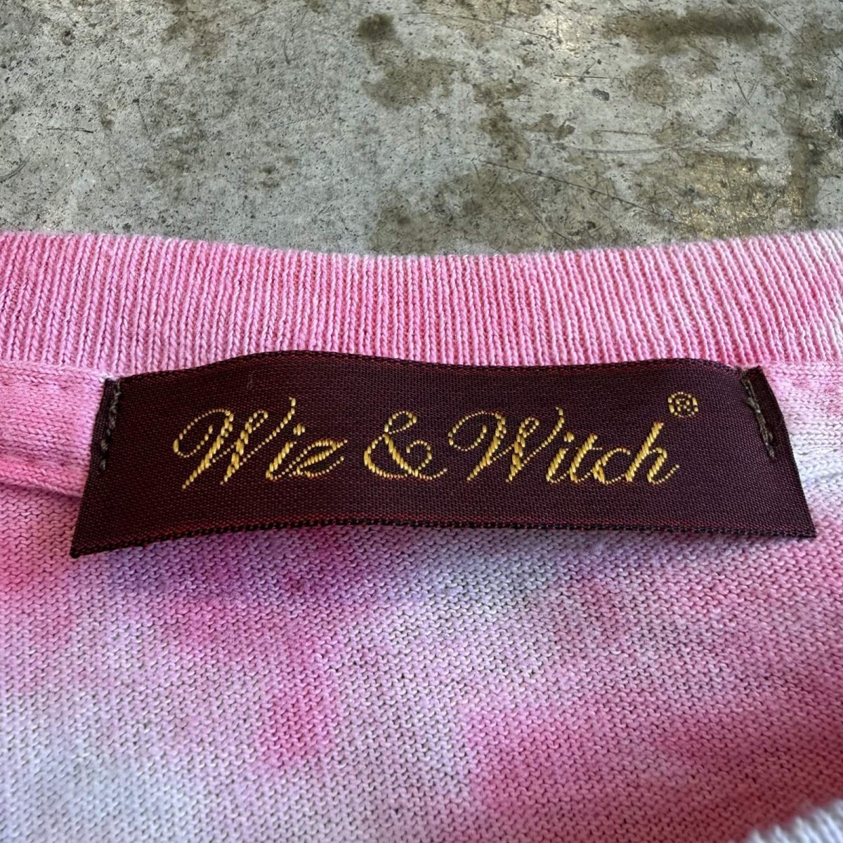 画像12: 【Wiz&Witch】"WEIRD" ONE-OFF SHIRRING TEE / OS (12)