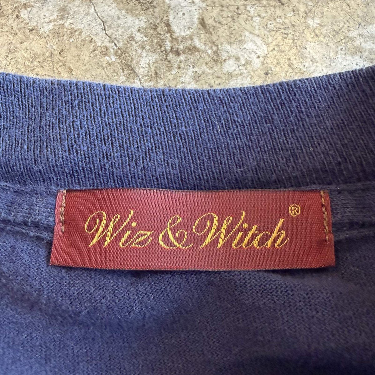 画像13: 【Wiz&Witch】"WEIRD" ONE-OFF SHIRRING TEE / OS (13)