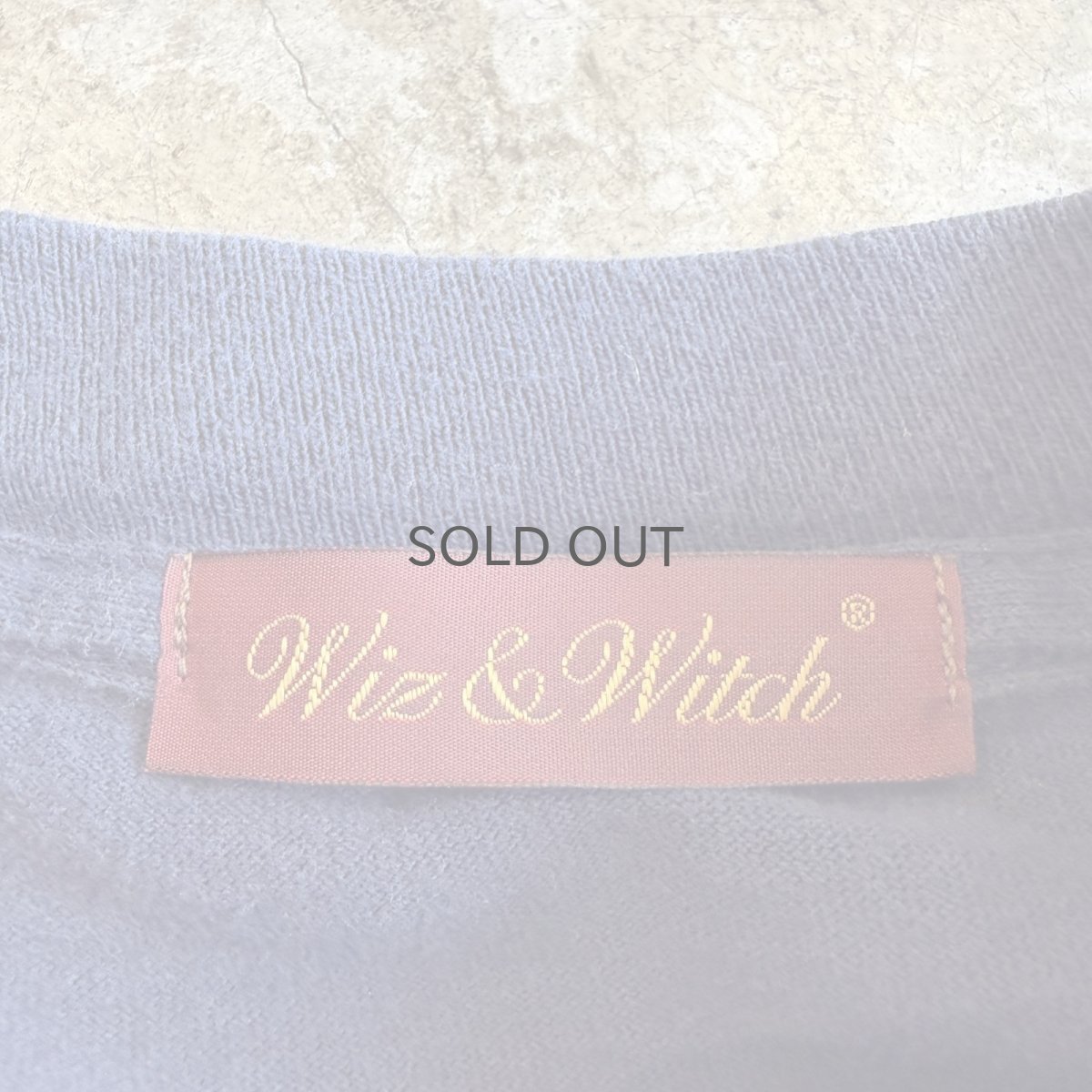 画像13: 【Wiz&Witch】"WEIRD" ONE-OFF SHIRRING TEE / OS (13)