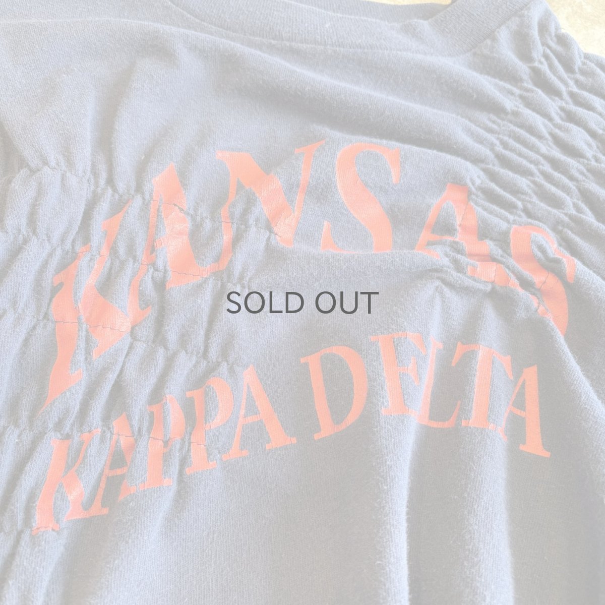 画像4: 【Wiz&Witch】"WEIRD" ONE-OFF SHIRRING TEE / OS (4)