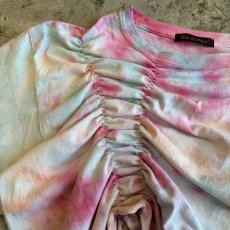 画像5: 【Wiz&Witch】"WEIRD" ONE-OFF SHIRRING TEE / OS (5)
