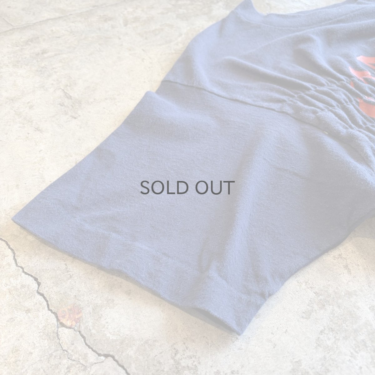 画像9: 【Wiz&Witch】"WEIRD" ONE-OFF SHIRRING TEE / OS (9)