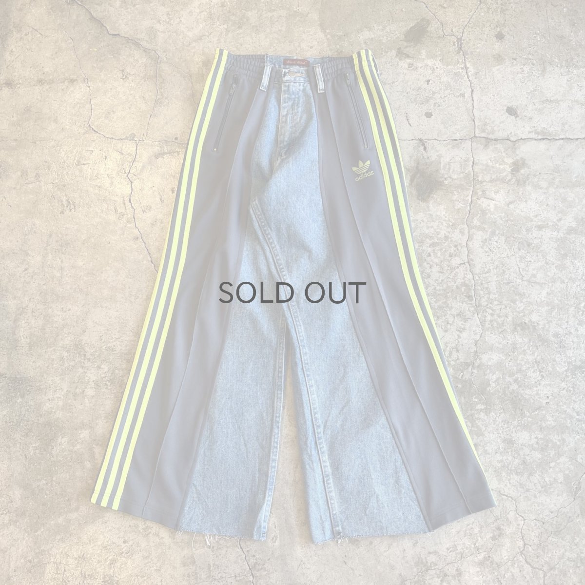 画像1: 【Wiz&Witch】"UNITED" SPORTY DENIM PANTS / OS (1)