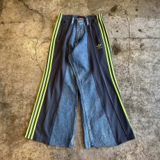 画像1: 【Wiz&Witch】"UNITED" SPORTY DENIM PANTS / OS (1)